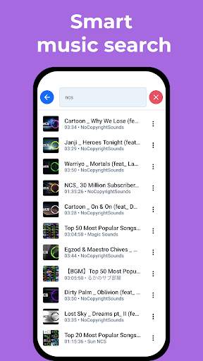 Music Downloader -Music Player screenshot 2