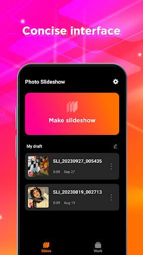 Photo Slideshow-Video Maker screenshot 1