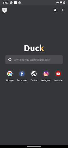 DuckBrowser - Privacy Browser, vpn Browser screenshot 4