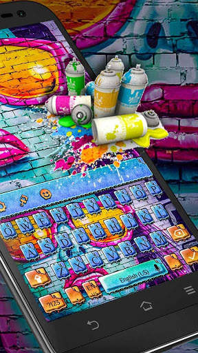 Street Graffiti Keyboard screenshot 2