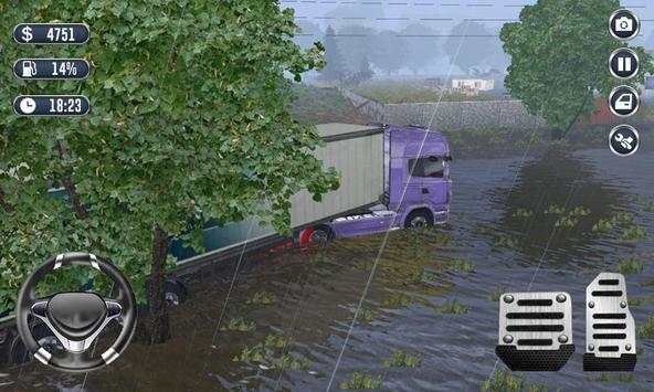 Heavy Truck Driver Transport Cargo 3D screenshot 2