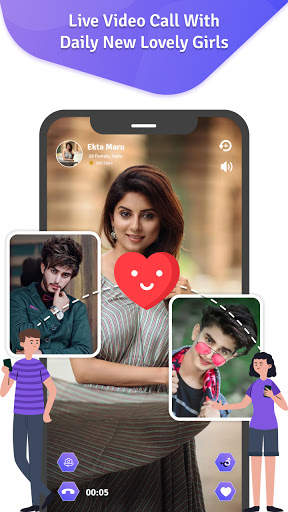 Rum Zhum : Live Video Chat, Random Girl Video Call screenshot 5