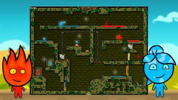 Hotboy and IceGirl: Temple in Forest screenshot 3