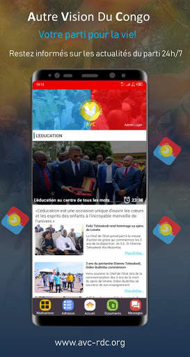 AVC RDC: Autre Vision du Congo,  parti politique screenshot 1