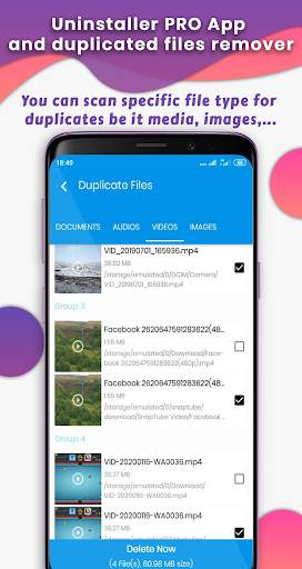 Uninstaller PRO App and duplicate files remover screenshot 4