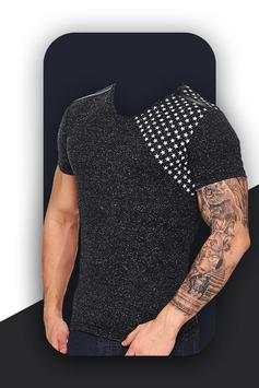 Men T-Shirt Designs Photo Suit Photo Editor screenshot 1