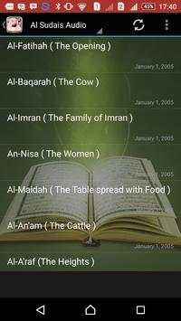 Quran Mp3 Abdul Al Sudais screenshot 2