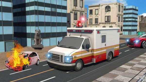 City Ambulance Driving Game screenshot 3