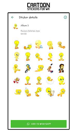 Funny Cartoon Stickers for WhatsApp screenshot 2