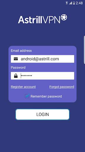 Astrill VPN - free & premium Android VPN 1 تصوير الشاشة