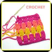 Tutorial learn crochet knitting icon