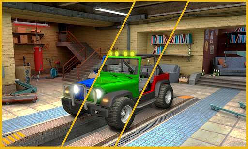 Offroad Jeep Prado Driving - Car Stunt screenshot 3