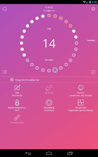 Ovu gratis cyclus volgsysteem screenshot 9