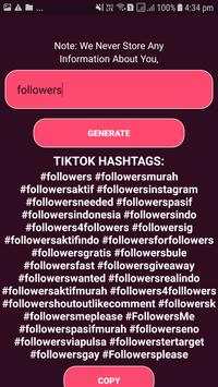 Hashtag generator for tiktok screenshot 3