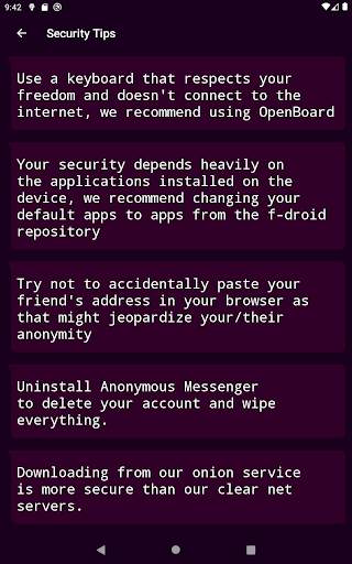 Anonymous Messenger screenshot 13