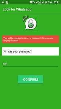 Lock for Whatsapp screenshot 4