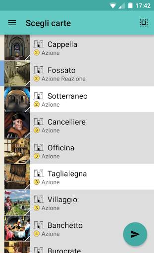 Selettore carte Dominion screenshot 2