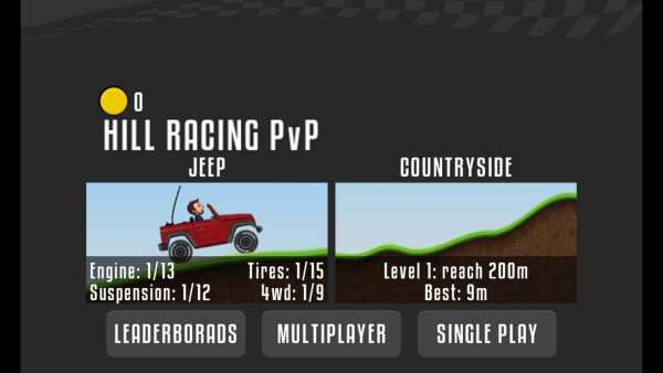 Car Race : Hill Racing screenshot 2