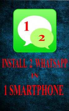 Dual Whatsapp® 2016 screenshot 1