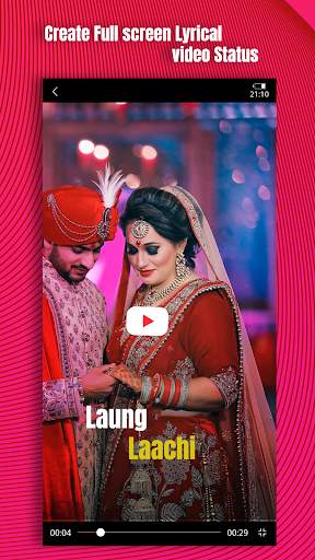 Lyrical Video Maker.ly - Video Status Maker 2020 5 تصوير الشاشة
