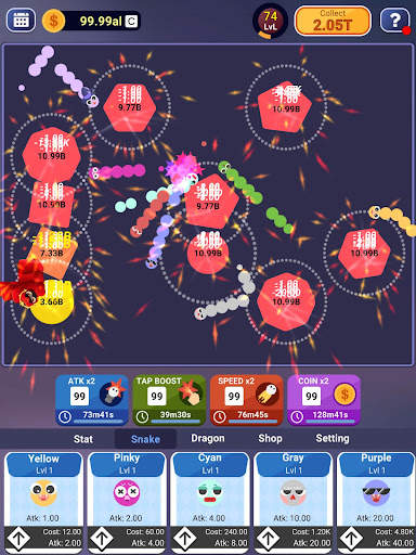 Idle Snakes - io games screenshot 13
