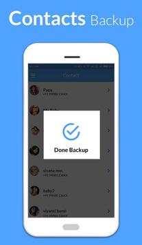 Contacts Backup 4 تصوير الشاشة