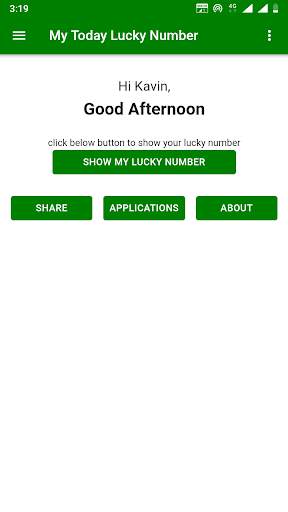 My Today Lucky Number screenshot 3