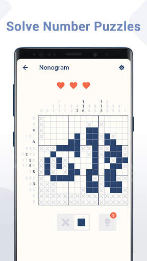 Nonogram - Free Logic Jigsaw Puzzle screenshot 1