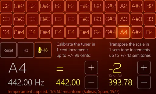 Airyware Tuner - Guitar Tuner & more screenshot 6