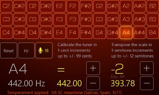 Airyware Tuner - Guitar Tuner & more screenshot 6