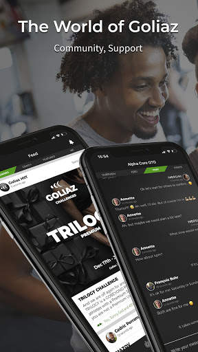 Goliaz Fitness Coach - Bodyweight & Weights screenshot 1