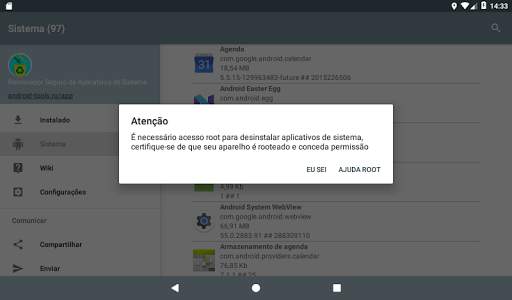 Gerenciador de aplicativos do sistema screenshot 13