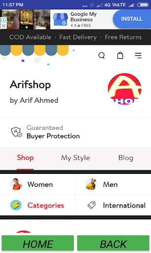 Arif Shop screenshot 1