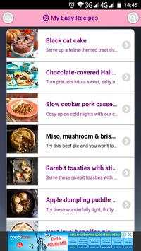 My Easy Recipes Halloween Special Edition screenshot 1