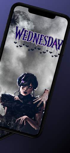 Wednesday Addams Wallpapers HD screenshot 2