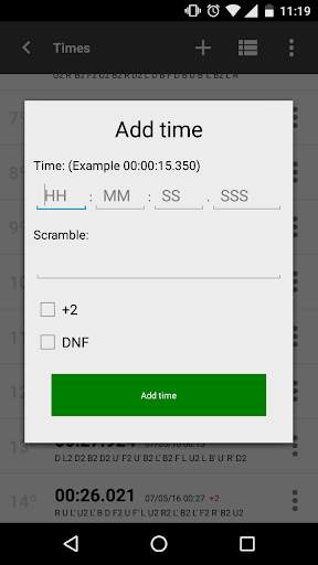 Cube Timer screenshot 7