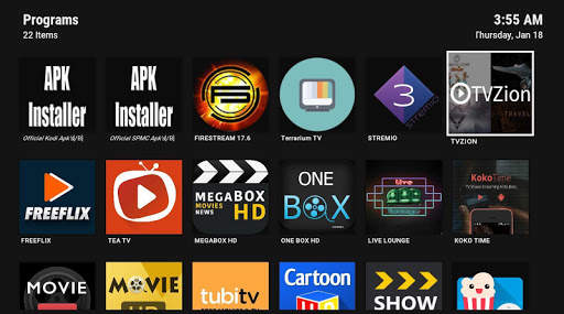 FIRESTREAMS ONE CLICK 3 تصوير الشاشة