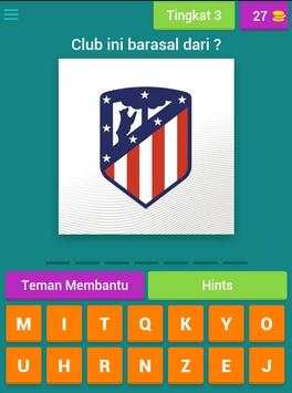 Tebak Negara Club Bola screenshot 16