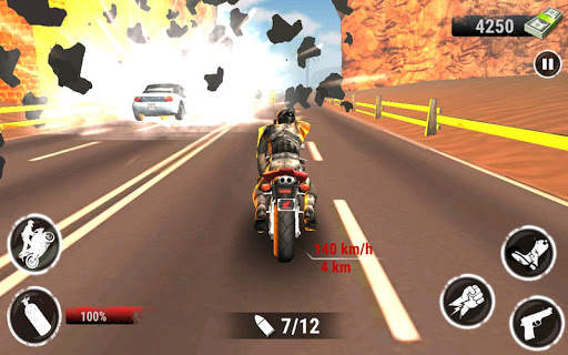 Highway Stunt Bike Riders - VR Box Games screenshot 2