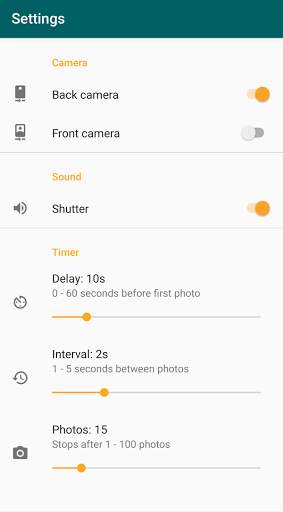 Camera Timer screenshot 3