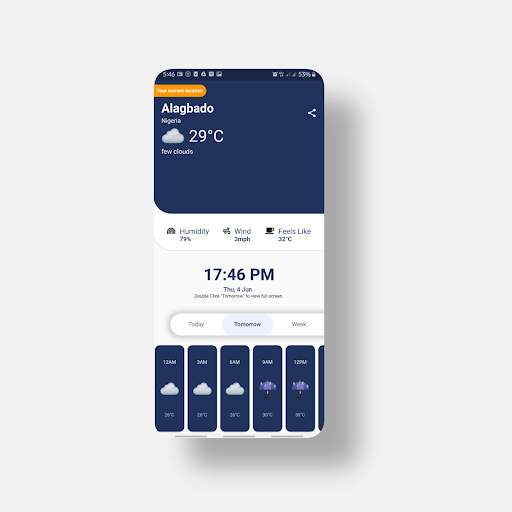Weather App screenshot 2