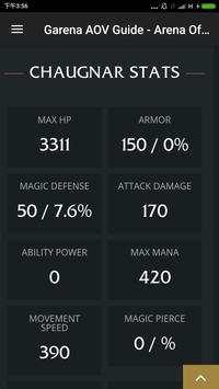 Garena AOV Guide - Arena Of Valor screenshot 1