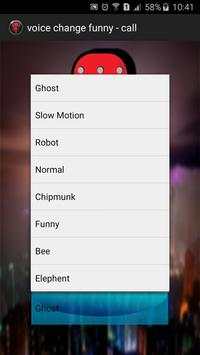 voice change funny - call screenshot 4