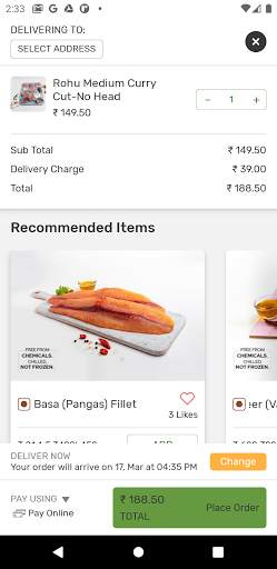 Nandu's: Order Fresh Fish, Chicken & Mutton Online screenshot 5
