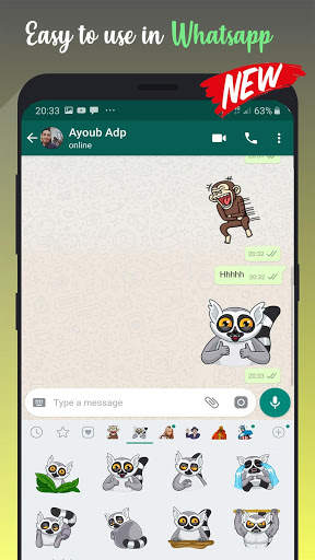 New Stickers - WAStickerApps for Whatsapp screenshot 5