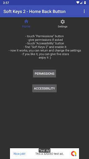 Soft Keys 2 - Home Back Button screenshot 1