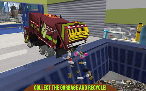 Garbage Truck & Recycling SIM screenshot 2