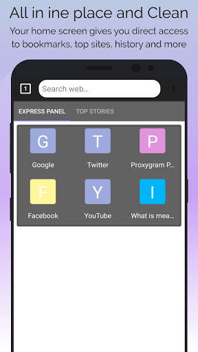 Proxy Browser - Adblock Secured Private Tor Proxy screenshot 6