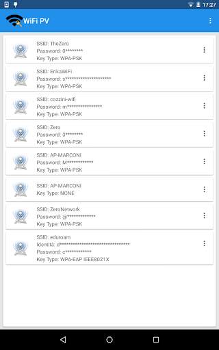 WiFi Password Viewer [ROOT] screenshot 8