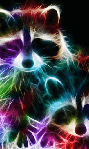 Neon Animal HD Wallpaper Background screenshot 5